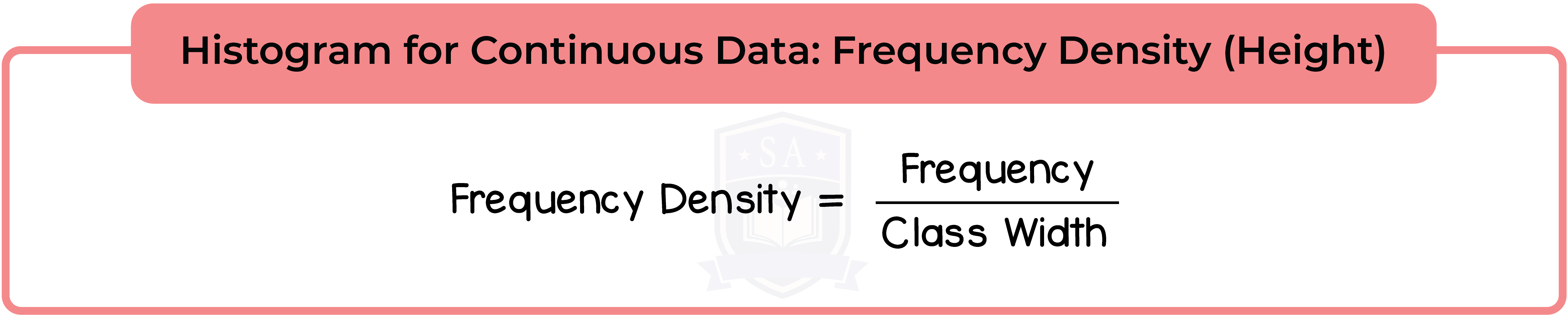 edexcel_igcse_mathematics a_topic 38_graphical representation of data_001_Histogram for Continuous Data: Frequency Density (Height)
